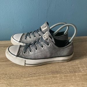 Converse  Chuck Taylor All Star 545025F Gray Low Top Sneakers Womens size 5.5
